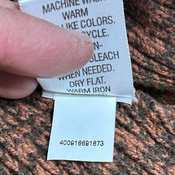 Petite Ribbed Shawl Collar Cardigan Sweater with Fitted Waist size SP Apt 9 - Picture 6 of 7